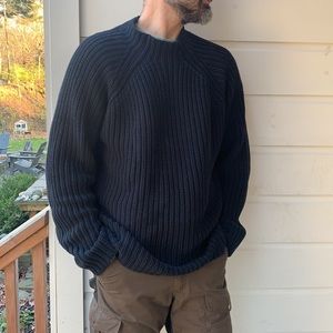 J Crew Heavy Cotton Knit Sweater